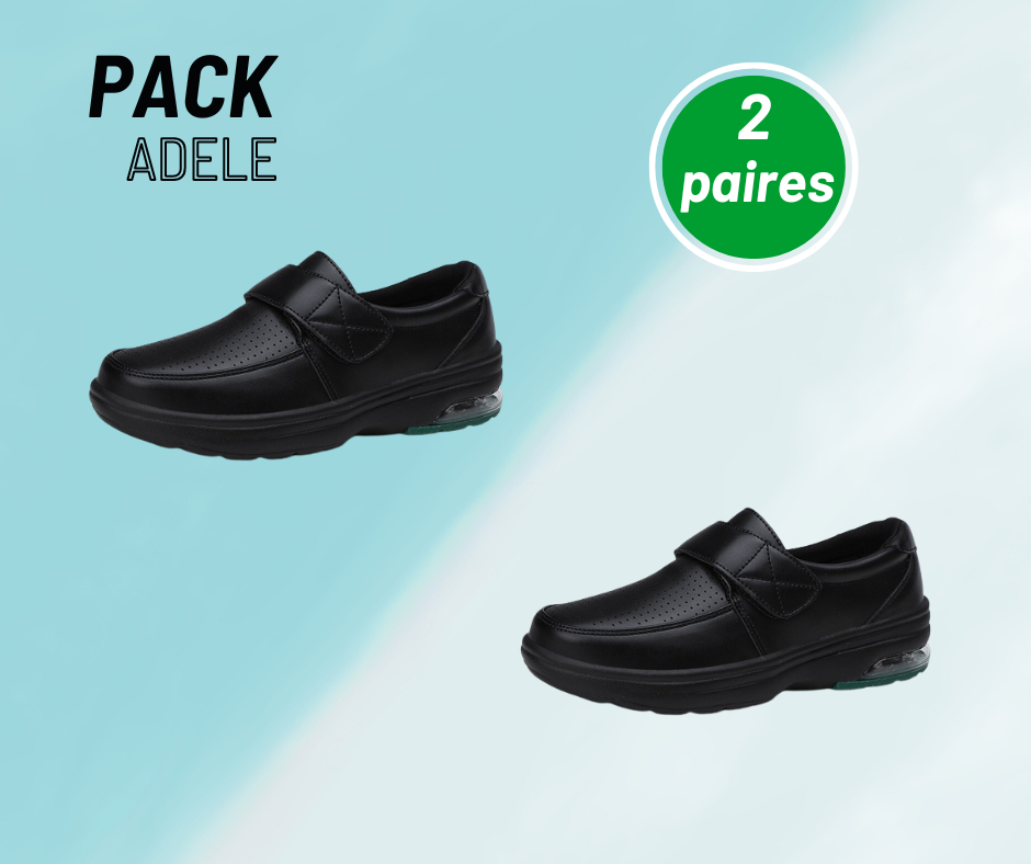 Adele- Chaussures Antidérapantes,respirantes et confortables