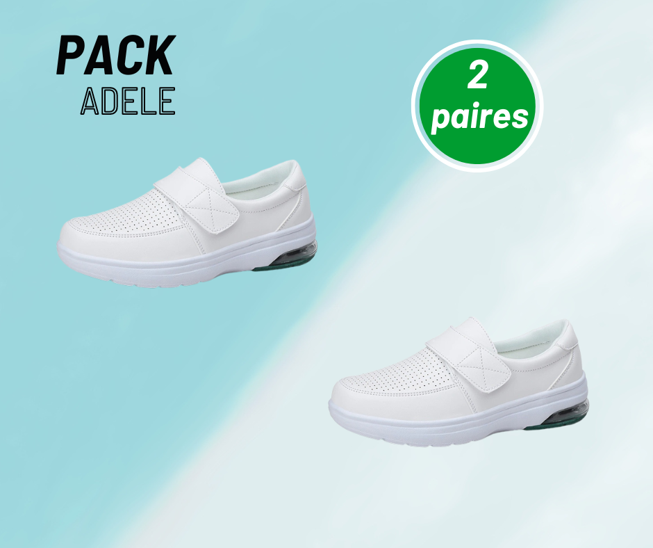 Adele- Chaussures Antidérapantes,respirantes et confortables