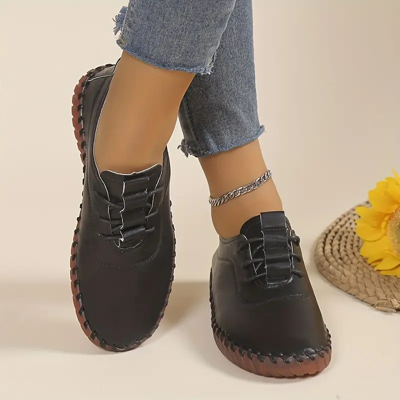 LOUFI- Chaussures légères et Antidérapantes en Cuir