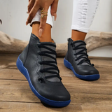 RIMA-Bottines vintage en cuir confortables pour femmes