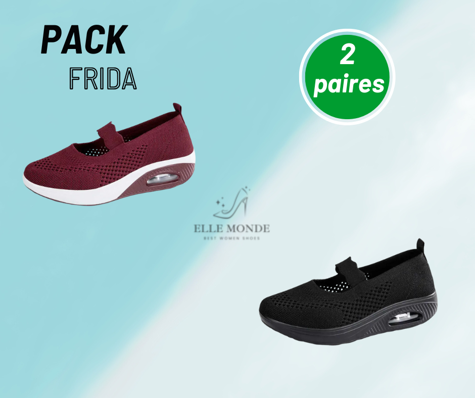 Frida- chaussures légères confortables et respirantes pour femmes