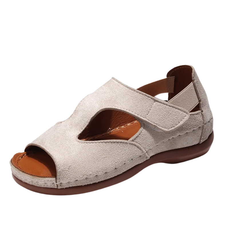 Jade- Sandales à Talons Bas Légères et Décontractées pour femmes