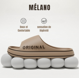 Mélano- Sandales Confortables et Légère pour l'été