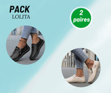 Lolita- chaussures en cuir confortables et légères pour femmes