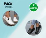 Lolita- chaussures en cuir confortables et légères pour femmes
