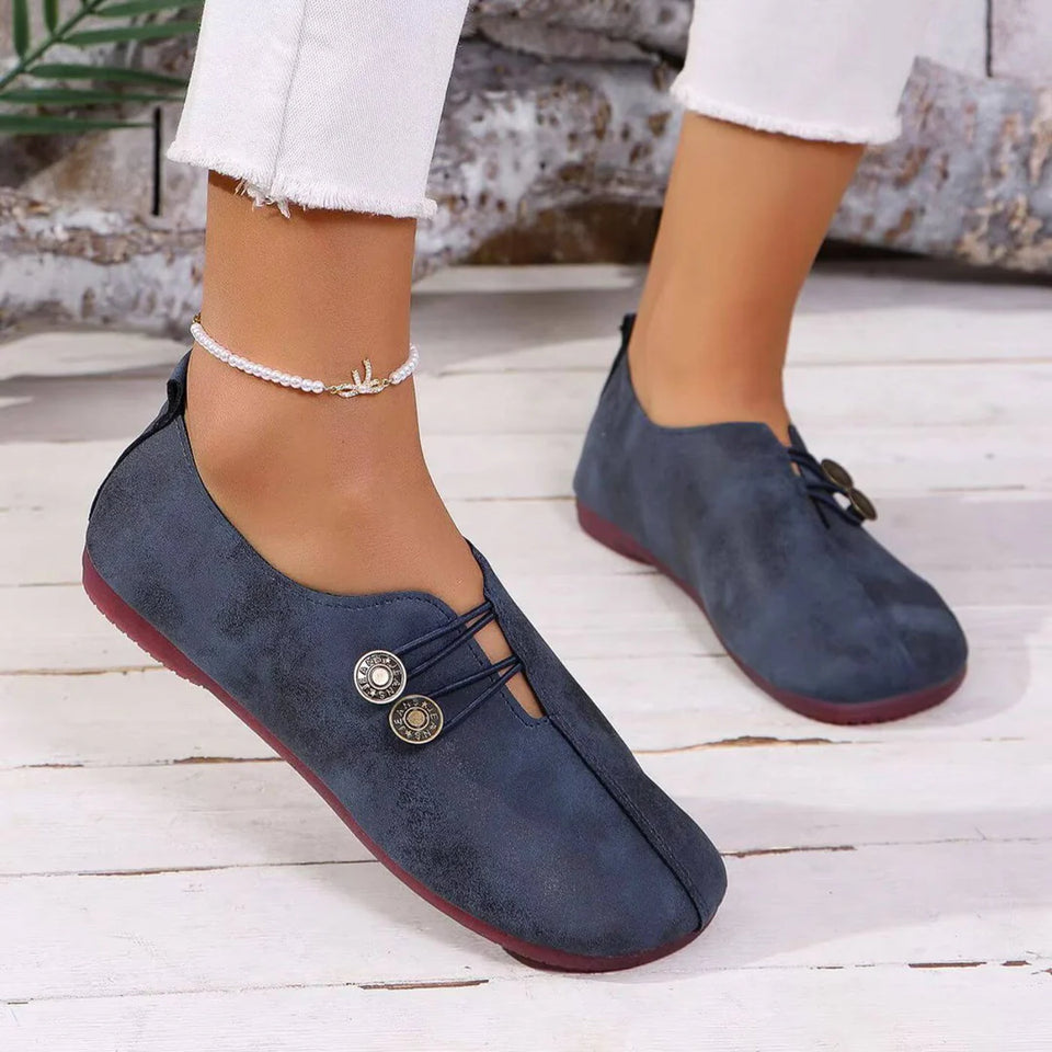Alyx- chaussures confortables à bout large pour femmes