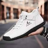 Amélia- Bottines en cuir confortables et antidérapantes pour femmes