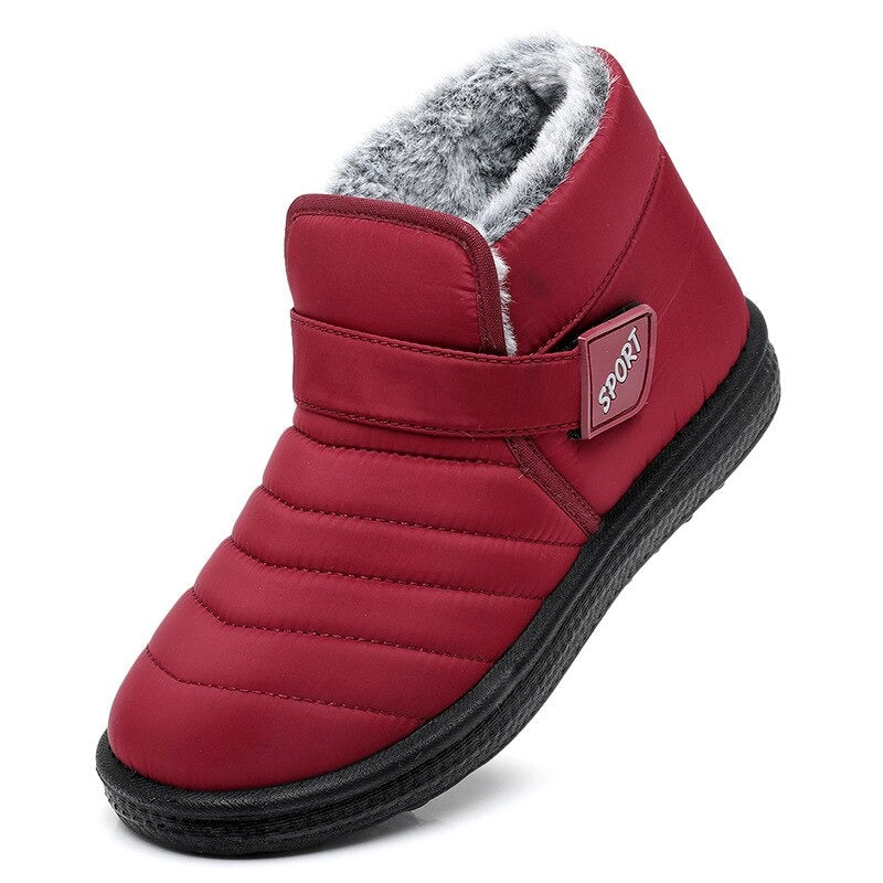 Sport- Bottines d'hiver chaudes antidérapantes pour femmes