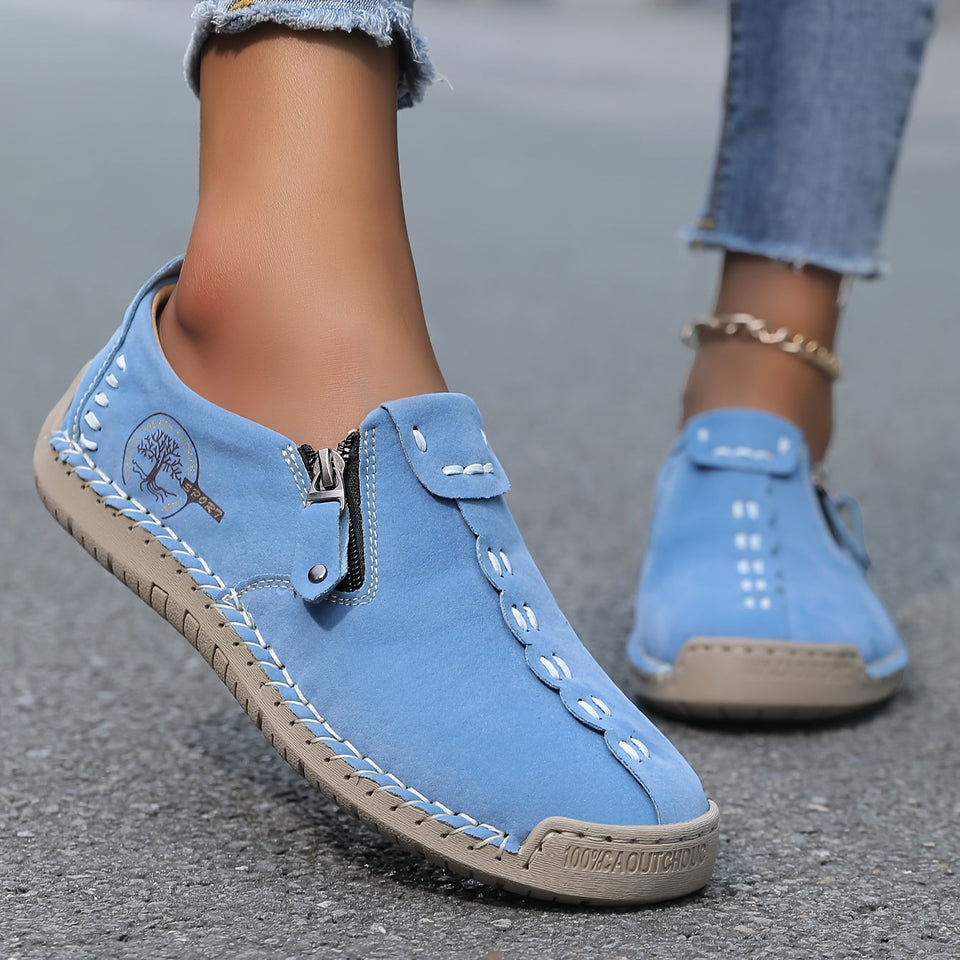 Lolita- chaussures en cuir confortables et légères pour femmes