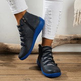 RIMA-Bottines vintage en cuir confortables pour femmes