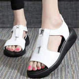 LINNA-Sandales en cuir confortables & élégantes