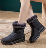 Carole- Bottines chaudes antidérapantes pour femmes